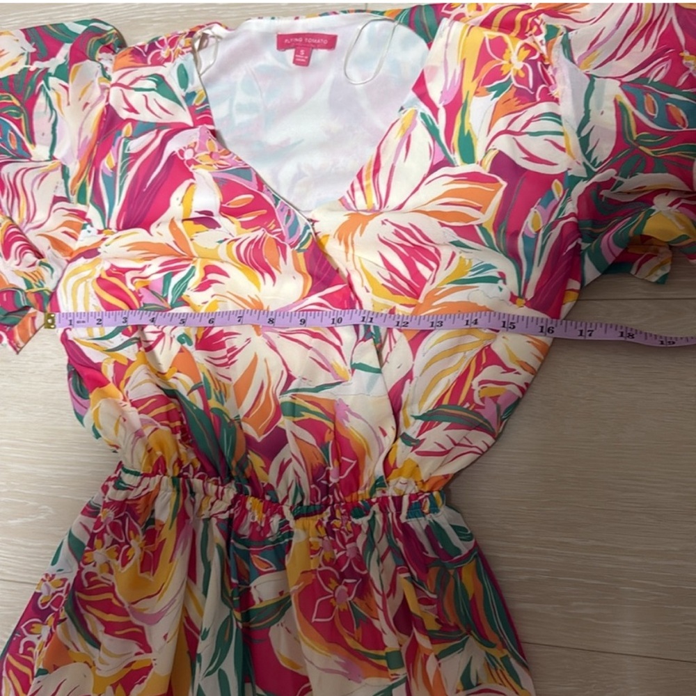 Flying Tomato Tropical Floral Dress - Picture 5 of 7